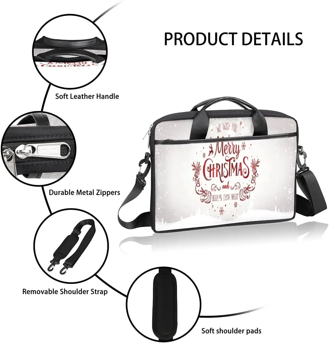Sports Beach Volleyball Laptop Shoulder Messenger Bag Waterproof Laptop Briefcase with Handle and Padded Strap Case Sleeve