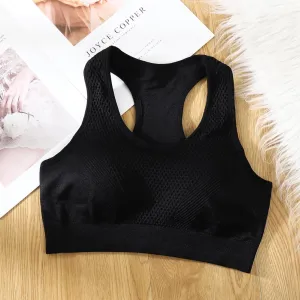 Sports Bras for Women Women's Sports Bras Shockproof Ventilated Chest Pad Tube Top Camisole Yoga Gym Tops Seamless