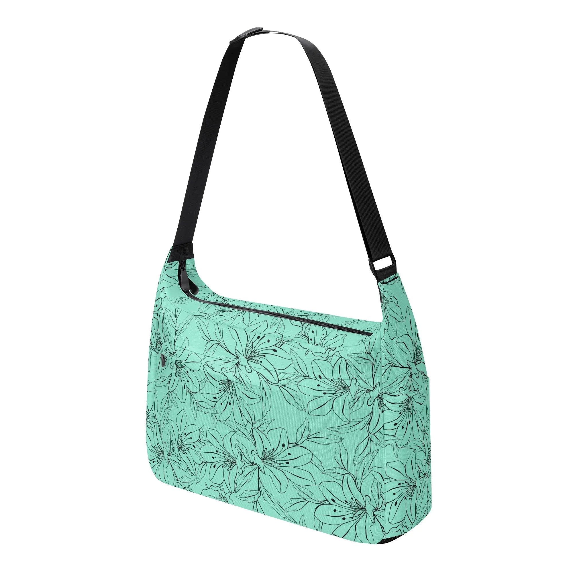 Spring Orchids  Collection | Laptop Messenger Bag – Built for Commutes, Ready for Anywhere