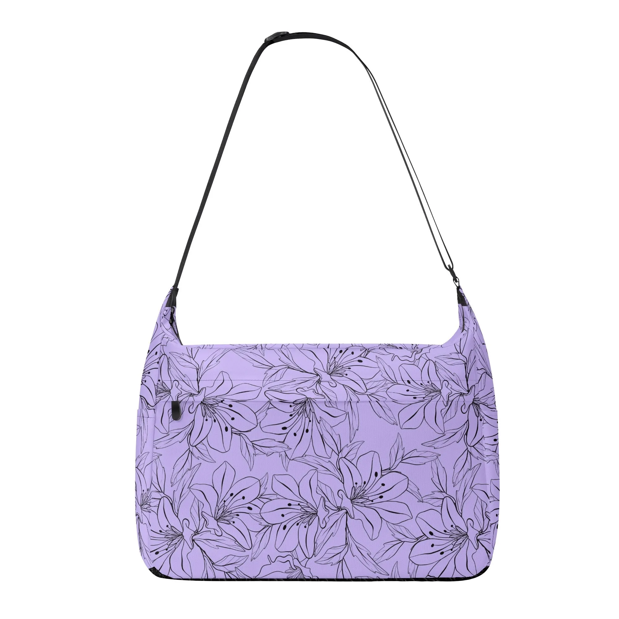 Spring Orchids  Collection | Laptop Messenger Bag – Built for Commutes, Ready for Anywhere