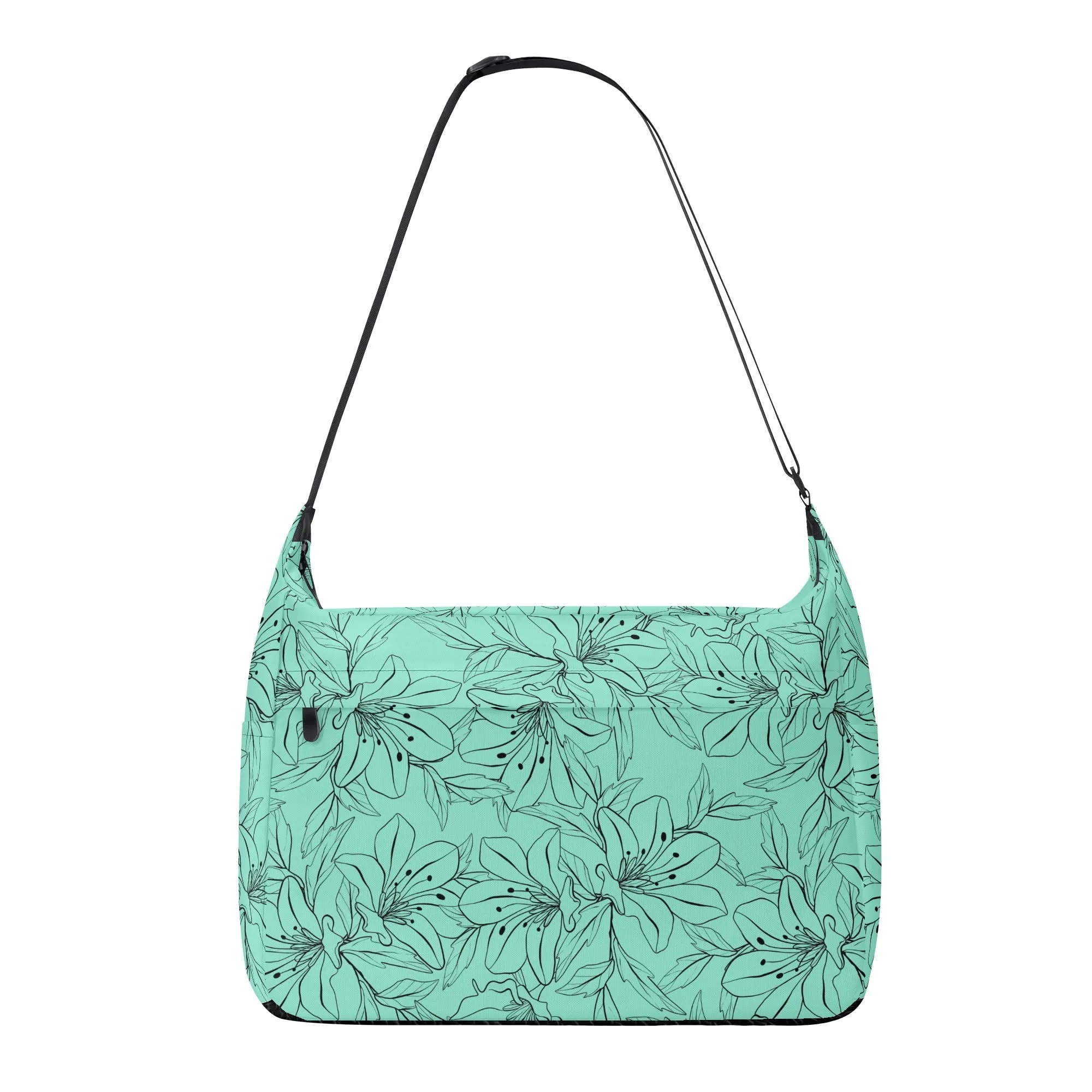 Spring Orchids  Collection | Laptop Messenger Bag – Built for Commutes, Ready for Anywhere
