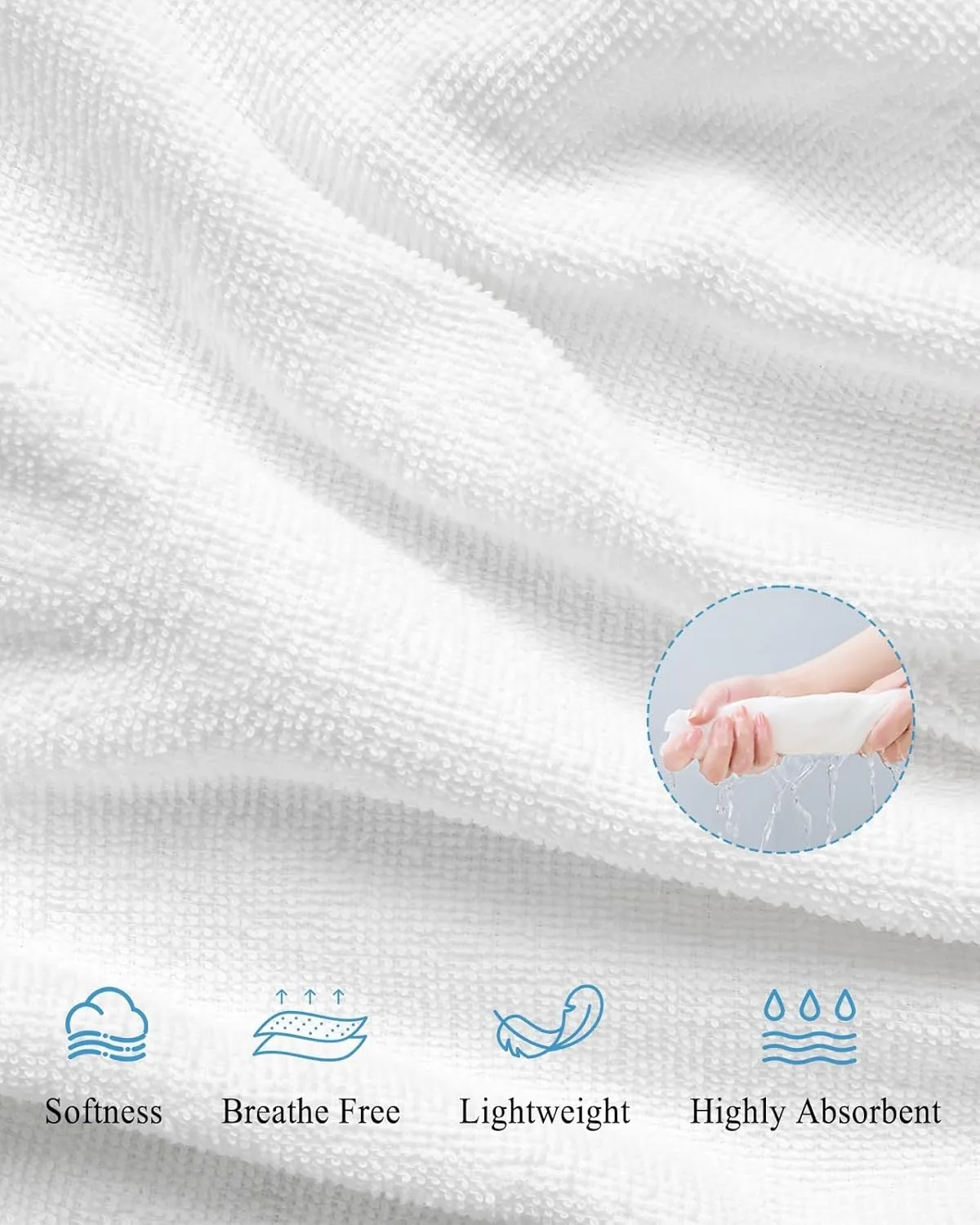 Spring Plant Microfiber Beach Towel Flower Mushroom Leaf Absorbent Quick Dry Beach Towels for Kids Women Adults Ladybug Sand Proof Travel Pool Swimming Camping Blanket 23x47 Inch