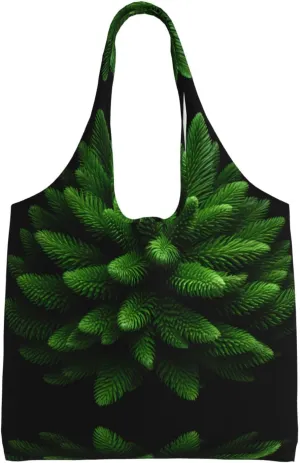 spruce-foliage tree Printed Shoulder Bag - Suitable for sturdy canvas bags, shopping bags