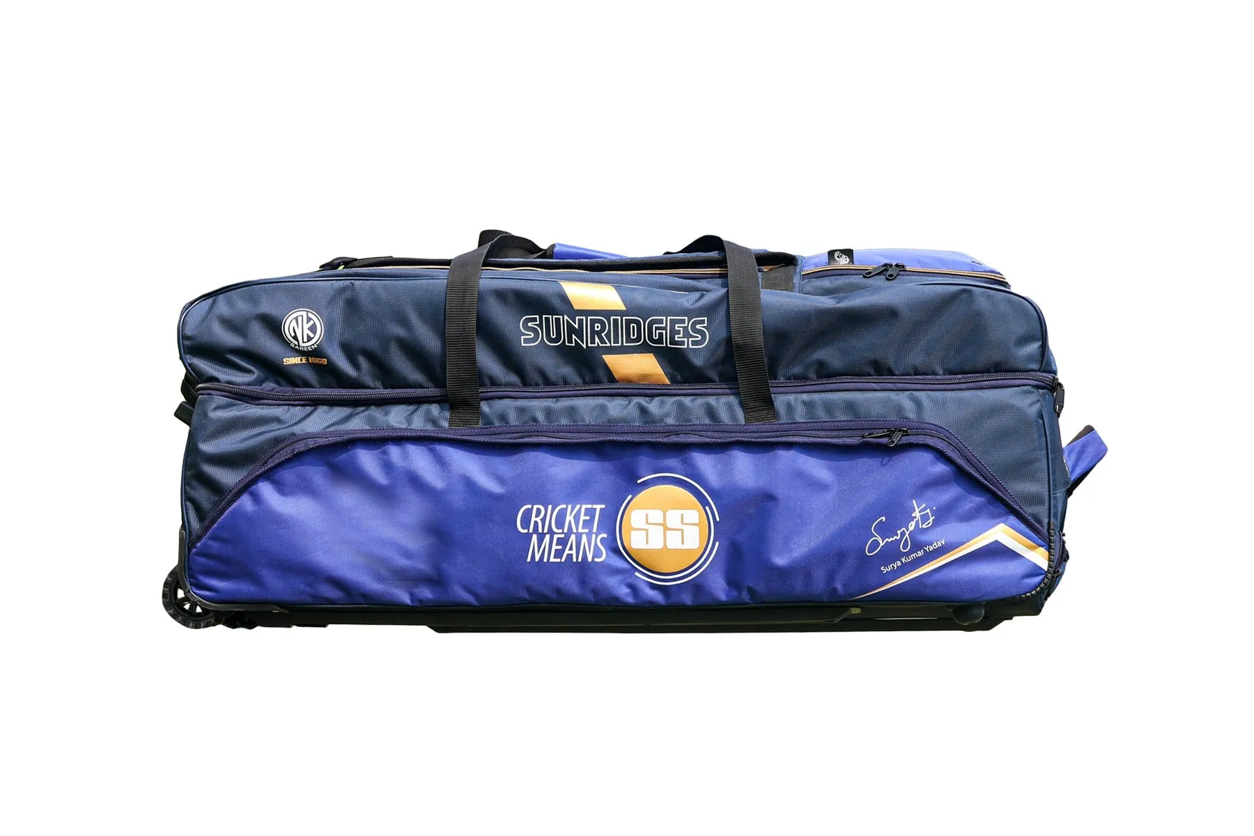 SS SKY Players Cricket Kit Bag - Big Wheelie for Professional Players