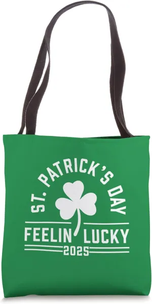 St Patrick's Day Lucky Shamrock Pub Crawl School Party 2025 Tote Bag