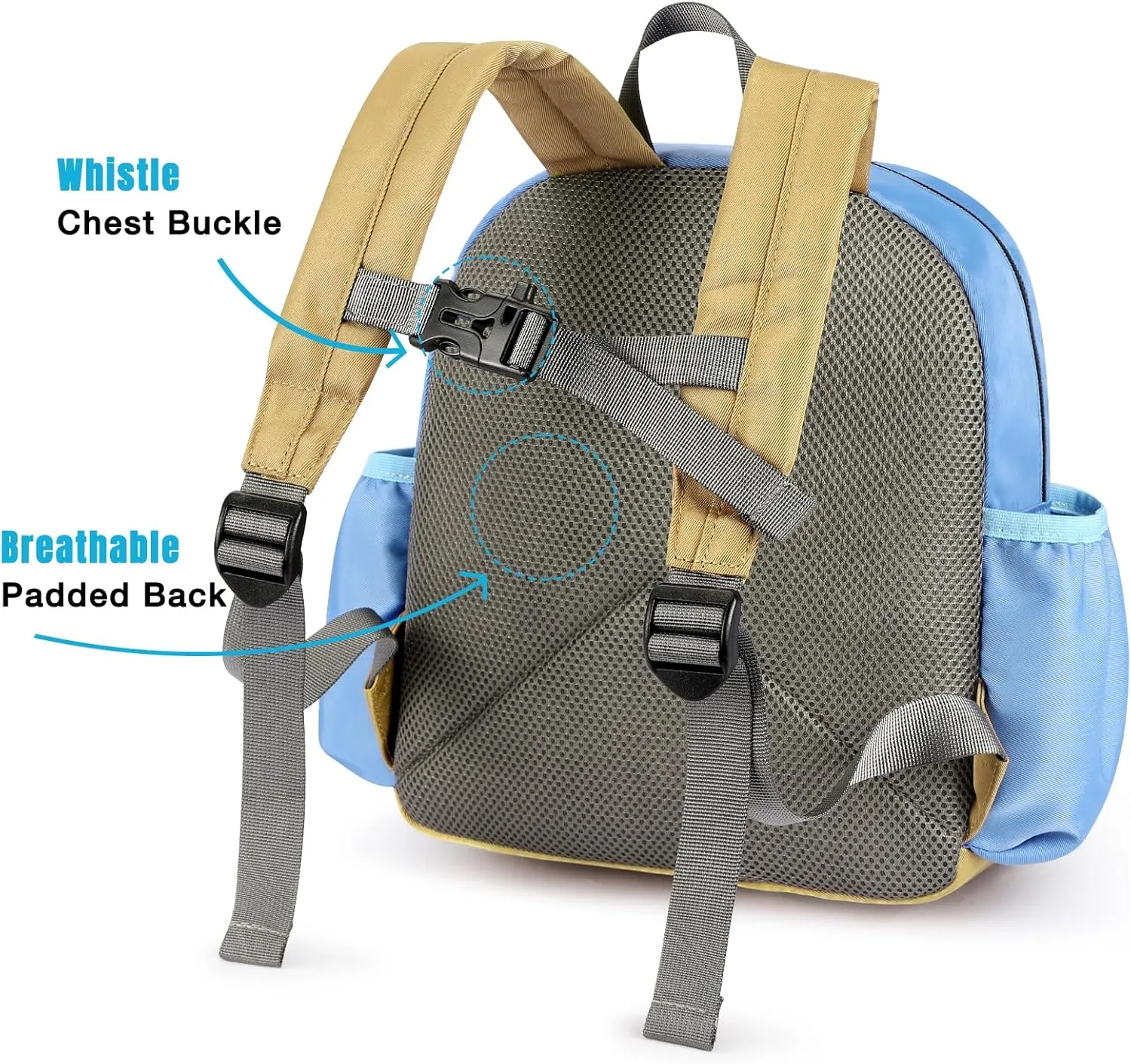 STEAMEDBUN Toddler Backpack for Boys 2-4: Preschool Kindergarten Backpack - 12 inch Daycare Backpack