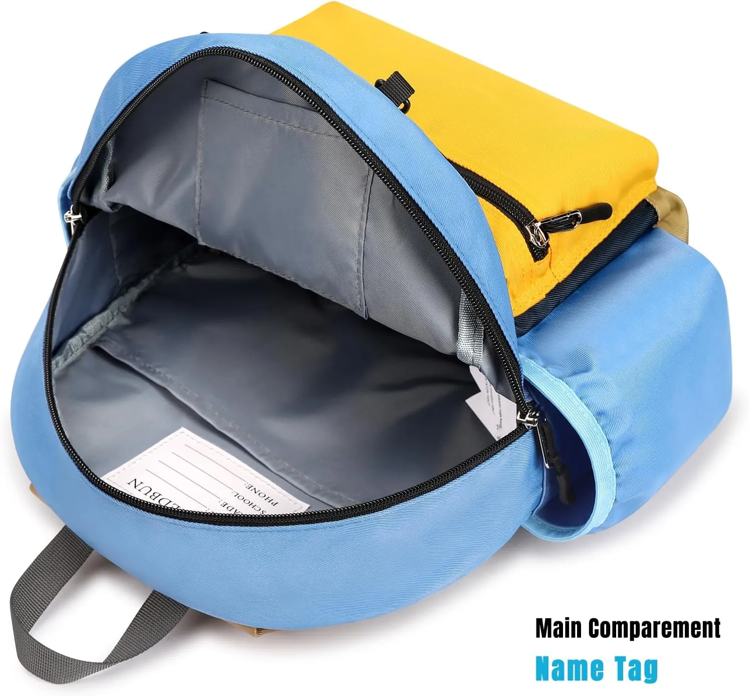 STEAMEDBUN Toddler Backpack for Boys 2-4: Preschool Kindergarten Backpack - 12 inch Daycare Backpack