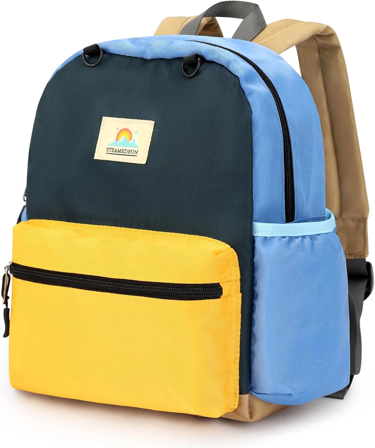 STEAMEDBUN Toddler Backpack for Boys 2-4: Preschool Kindergarten Backpack - 12 inch Daycare Backpack