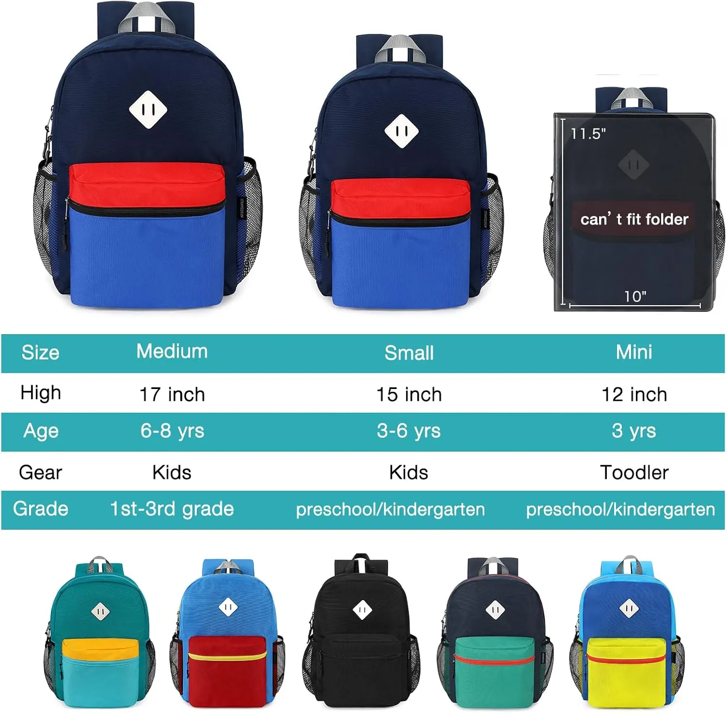 STEAMEDBUN Toddler Backpack for Boys 2-4,Kindergarten Backpack for Boys,Preschool Backpack,Mini