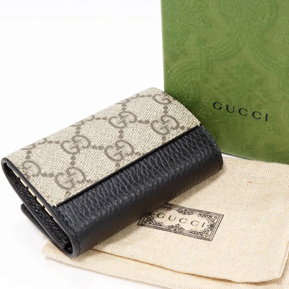 Sturdy Case Gucci Seamless delivery Black Key Marmont GG Supreme