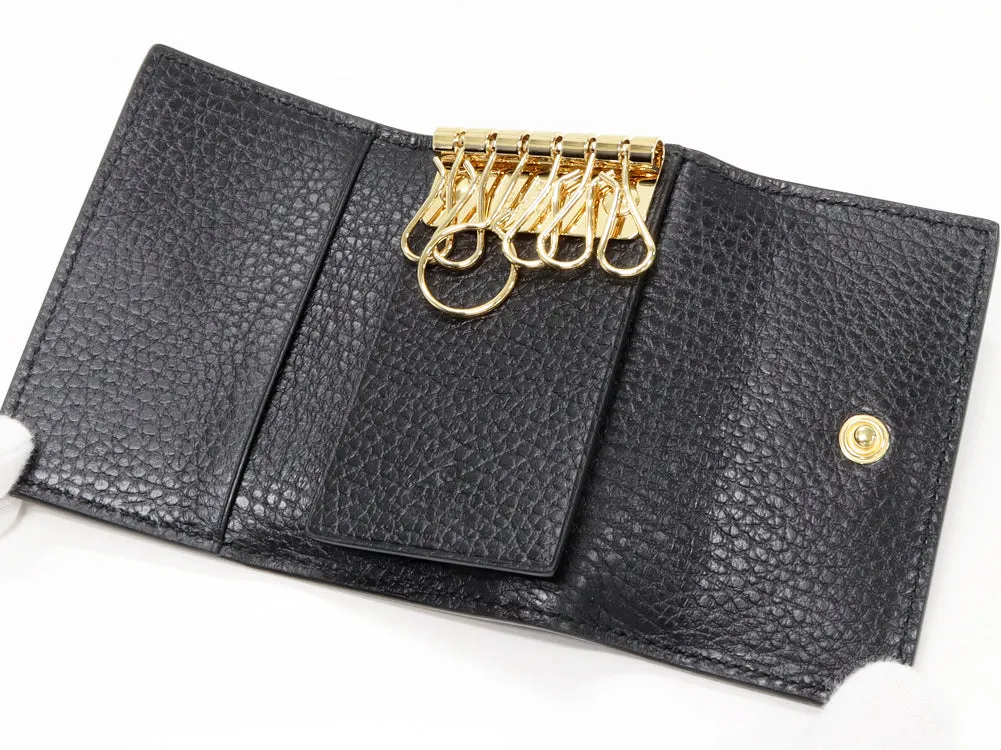 Sturdy Case Gucci Seamless delivery Black Key Marmont GG Supreme