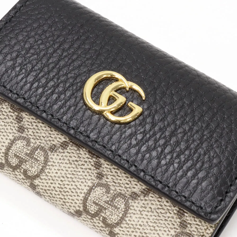 Sturdy Case Gucci Seamless delivery Black Key Marmont GG Supreme