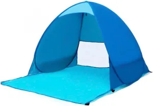 Sun Protection Outdoor Beach Tent, Automatic Portable UV Beach Tent, Sun Shade Instant Tent, with a Carry Bag for Camping, Fishing, Hiking,Picnicing, Traveling
