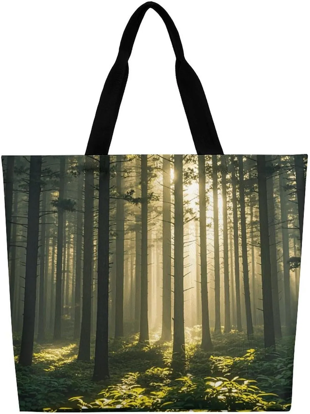 Sunset in Budapest Tote Bag for Women Reusable Grocery Shoulder Bag Shopping Bags for Travel, Groceries