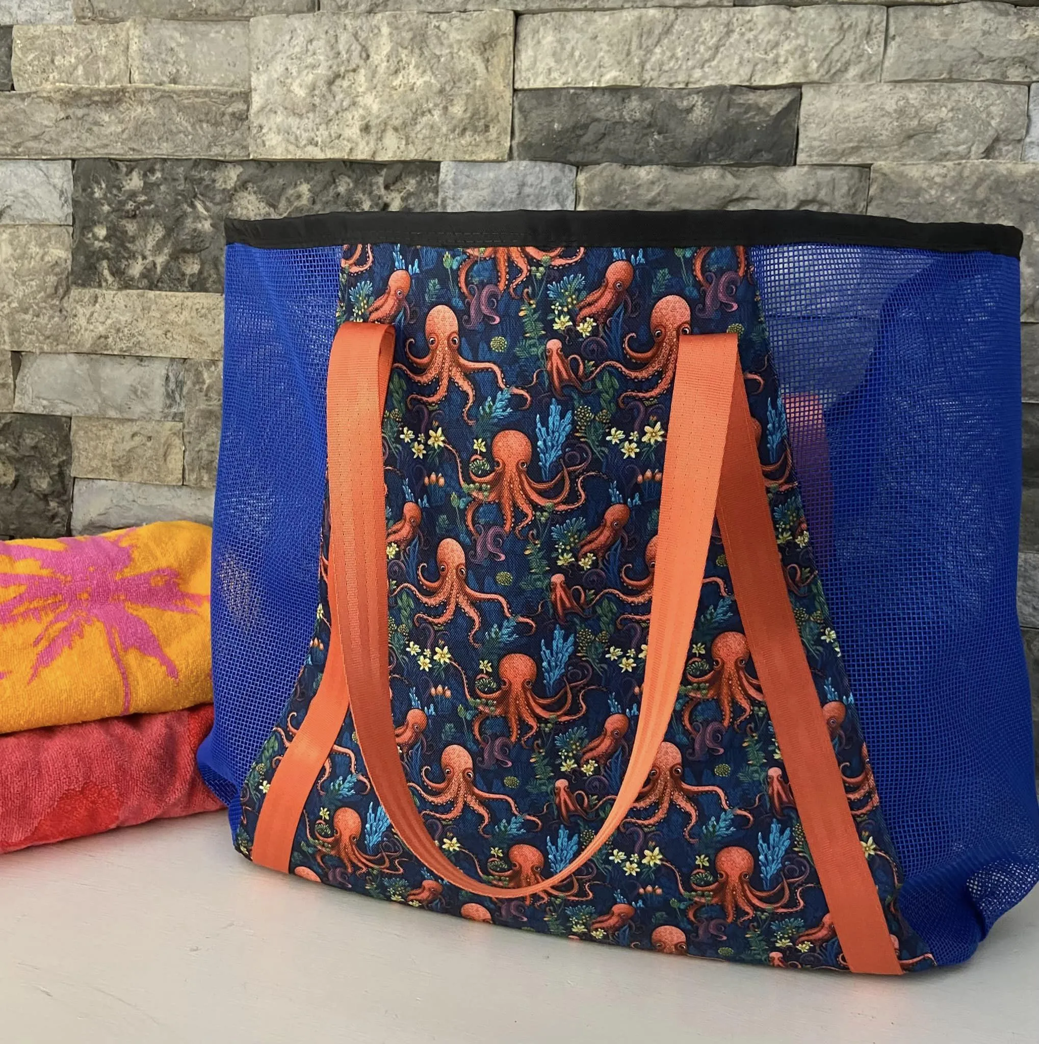 Taylor Beach Bag by UhOh Creations (Printed Paper Pattern)