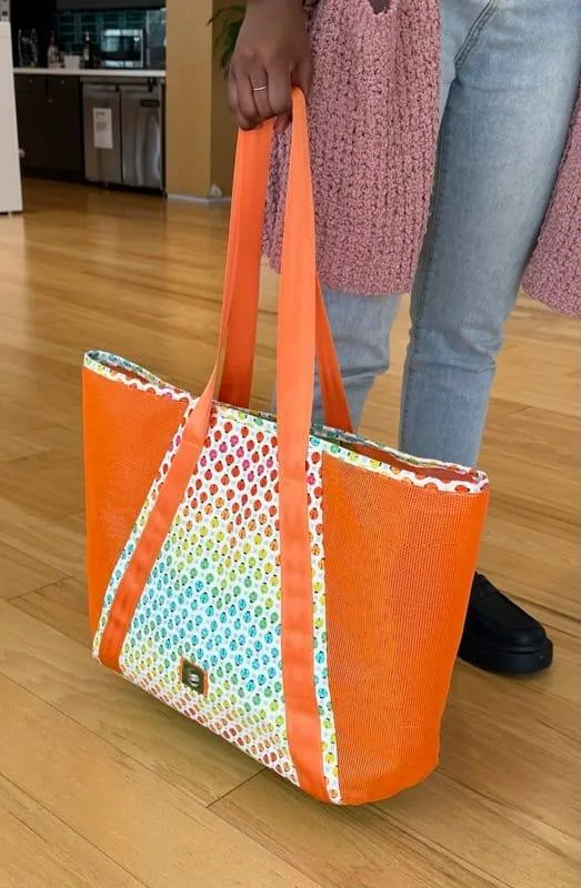 Taylor Beach Bag by UhOh Creations (Printed Paper Pattern)
