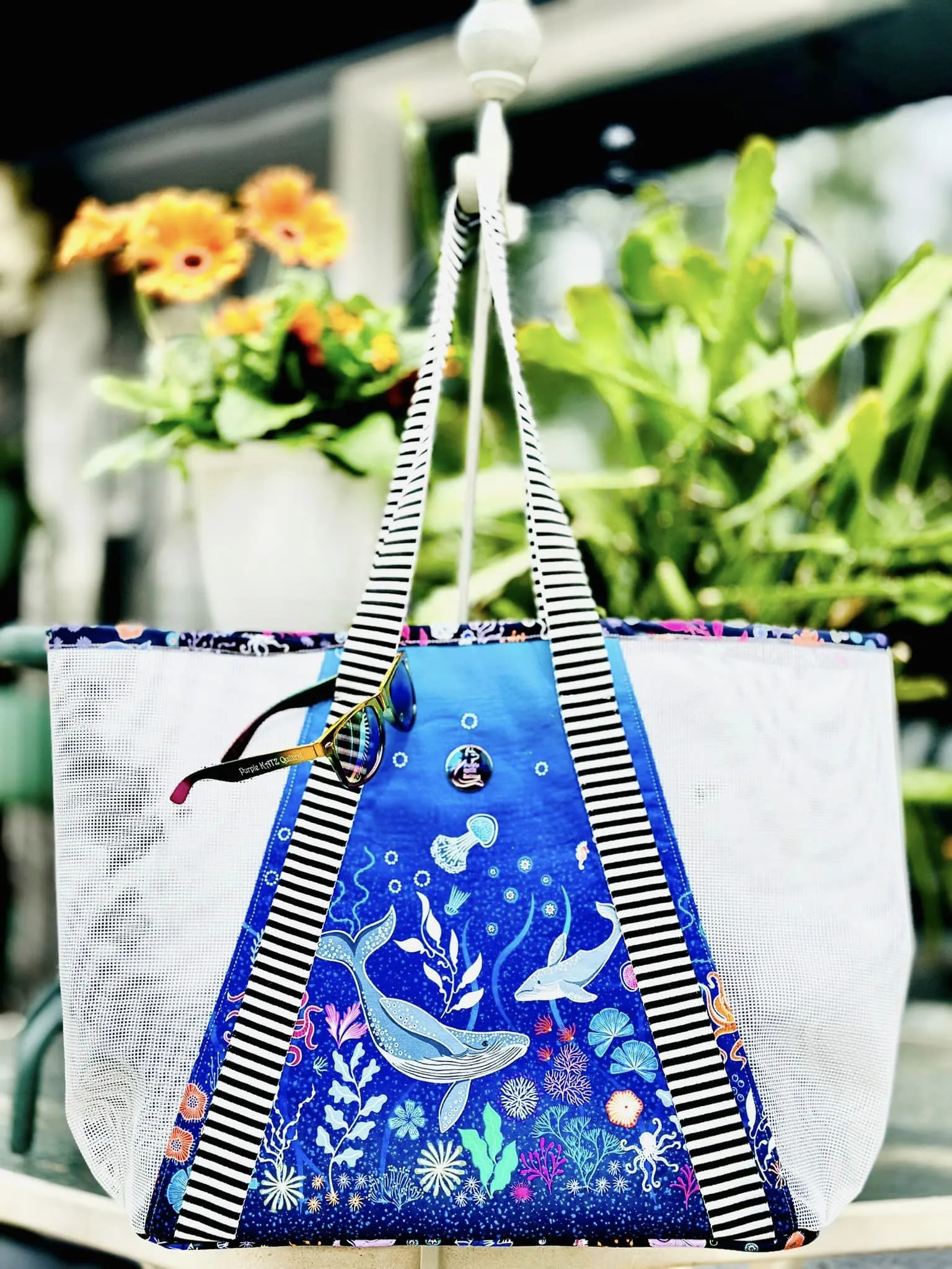 Taylor Beach Bag by UhOh Creations (Printed Paper Pattern)