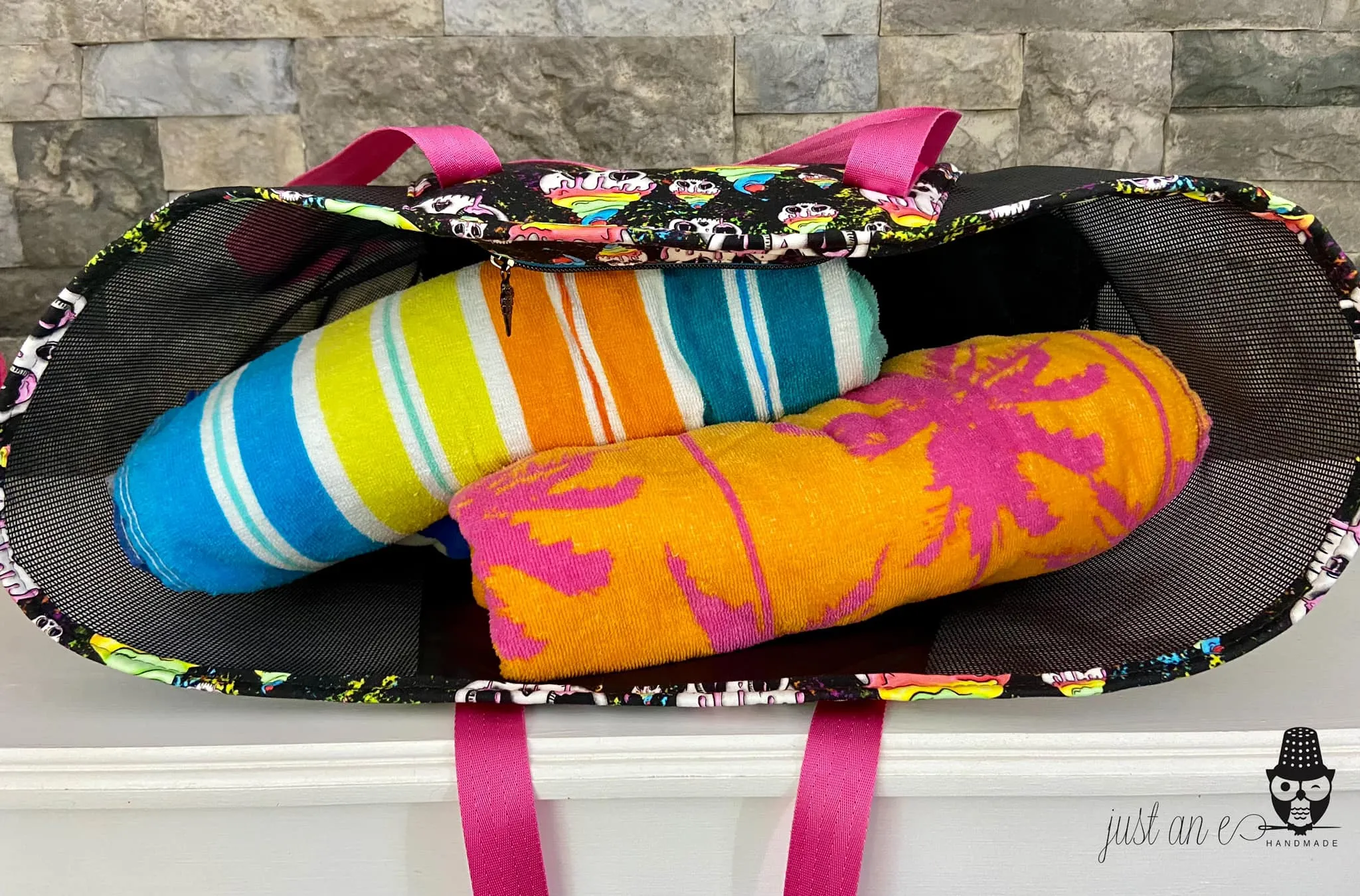 Taylor Beach Bag by UhOh Creations (Printed Paper Pattern)