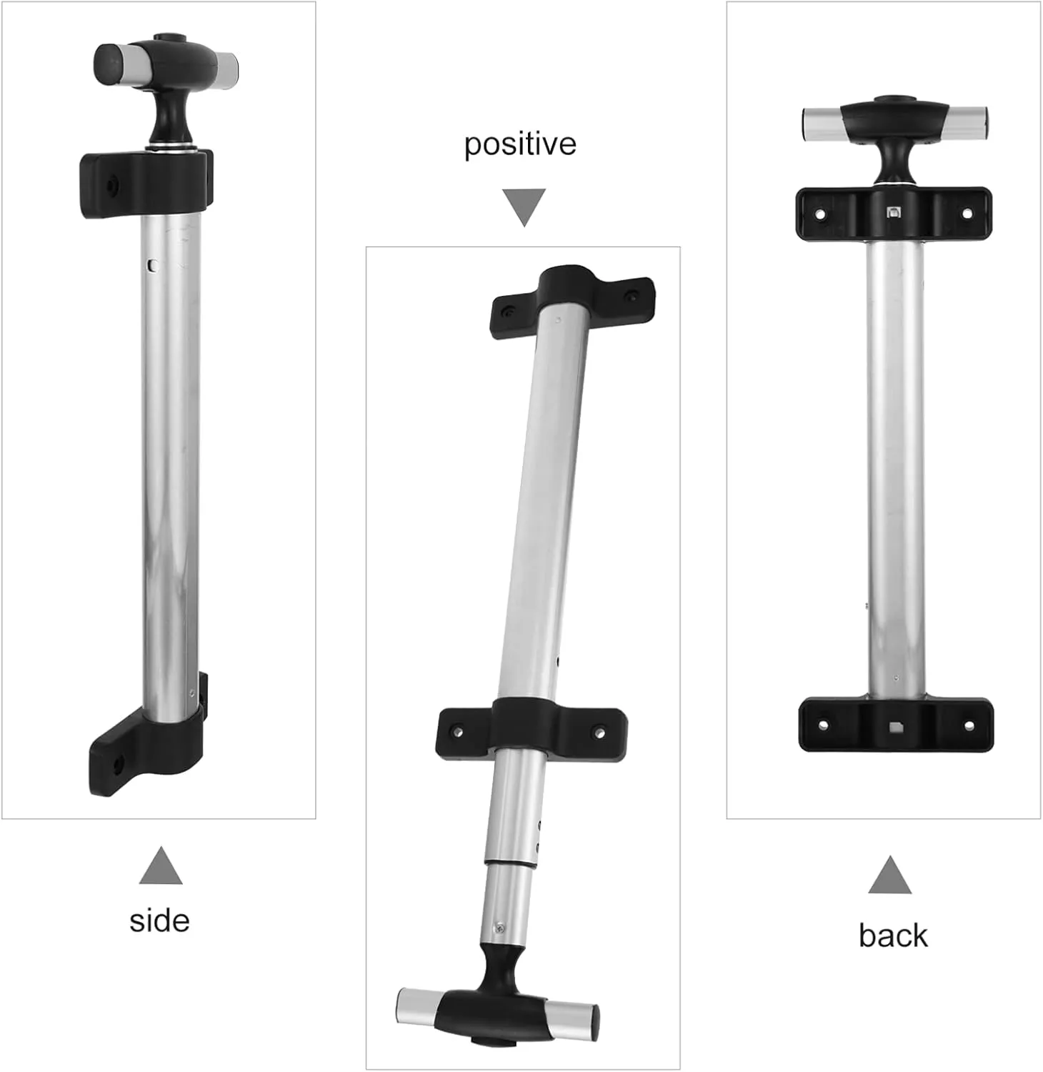 TENDYCOCO Luggage Telescoping Handle 1pc Single Tie Rod Travel Cart Aluminum Alloy Luggage Bags Suitcase Accessories