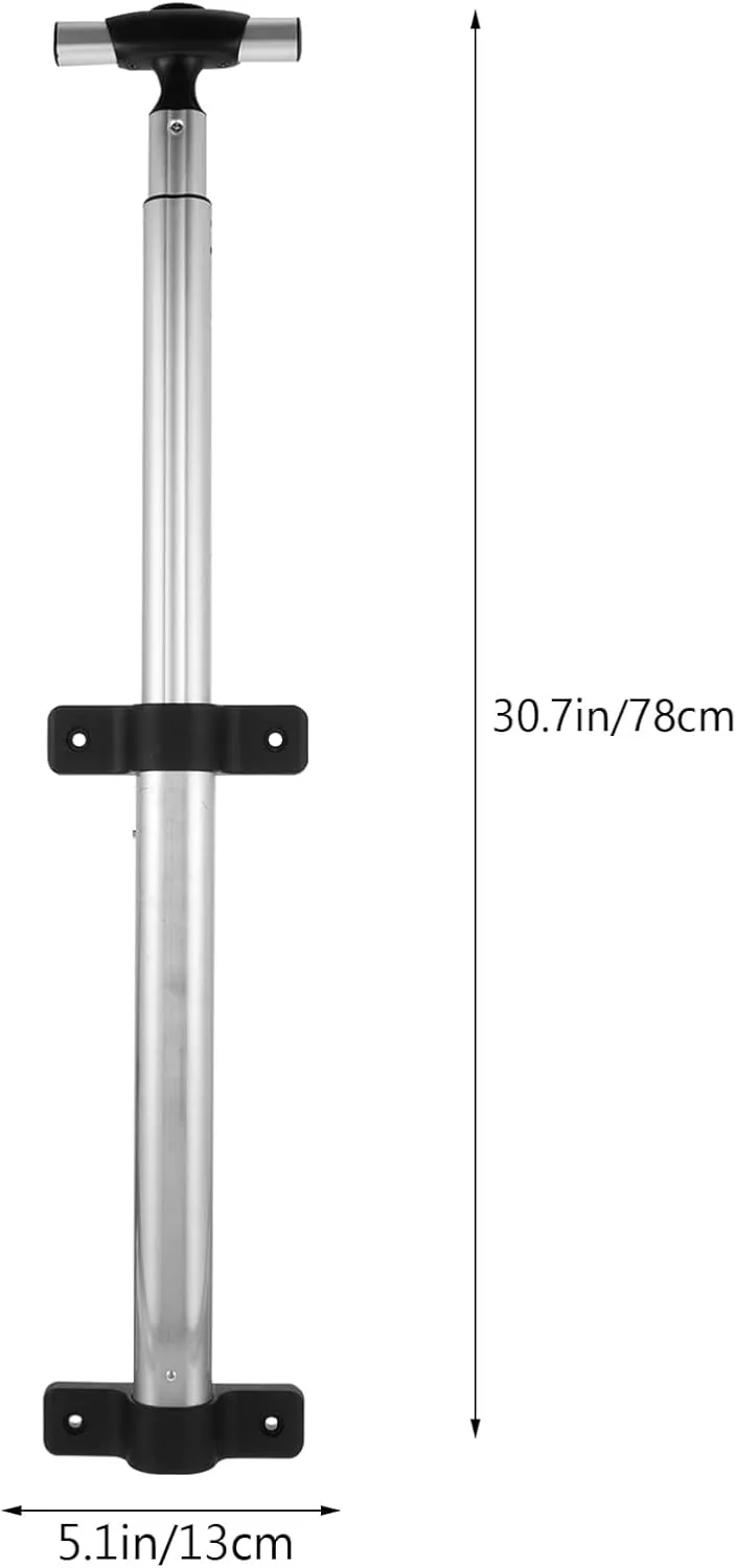 TENDYCOCO Luggage Telescoping Handle 1pc Single Tie Rod Travel Cart Aluminum Alloy Luggage Bags Suitcase Accessories