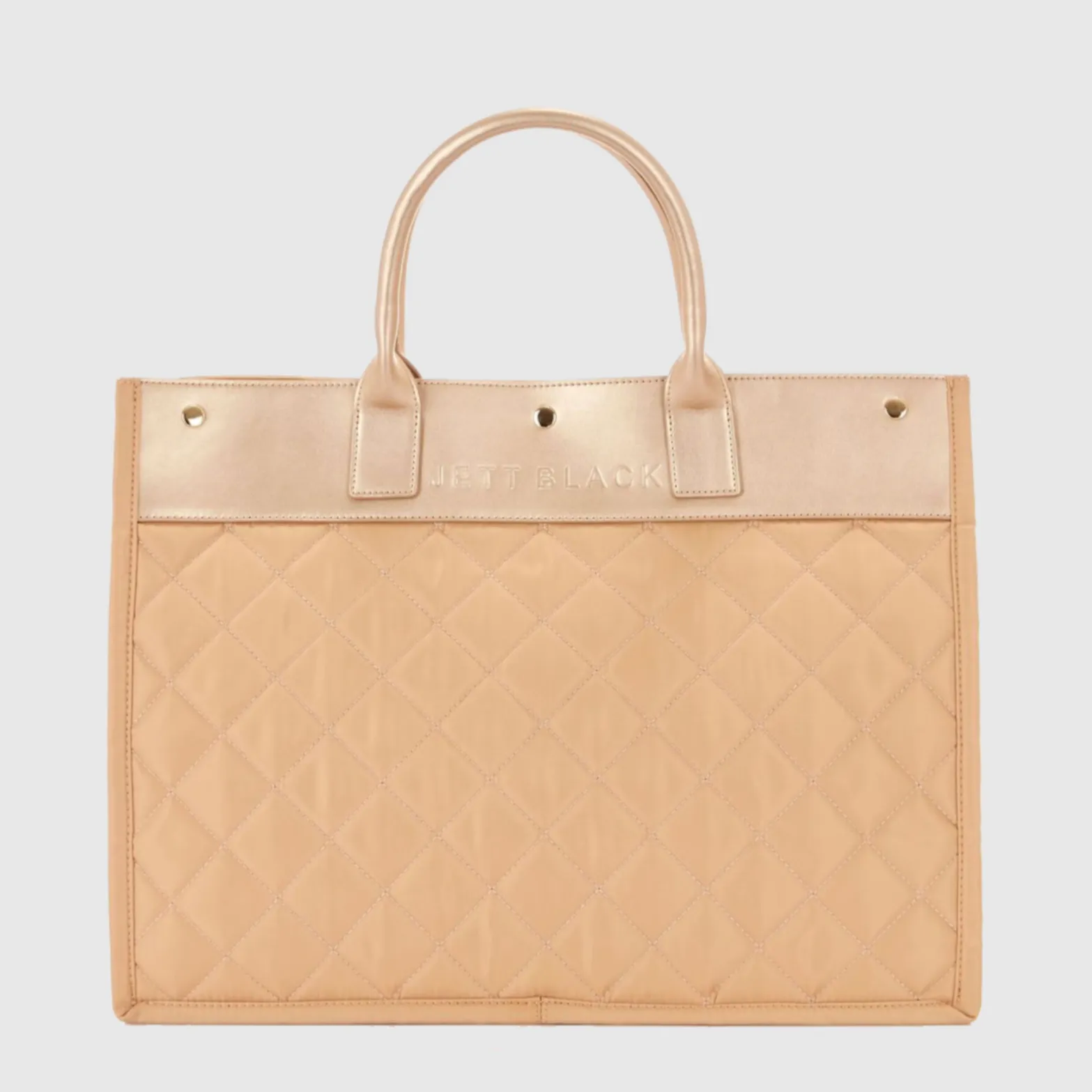 The Brooklyn Gold Large Tote Bag