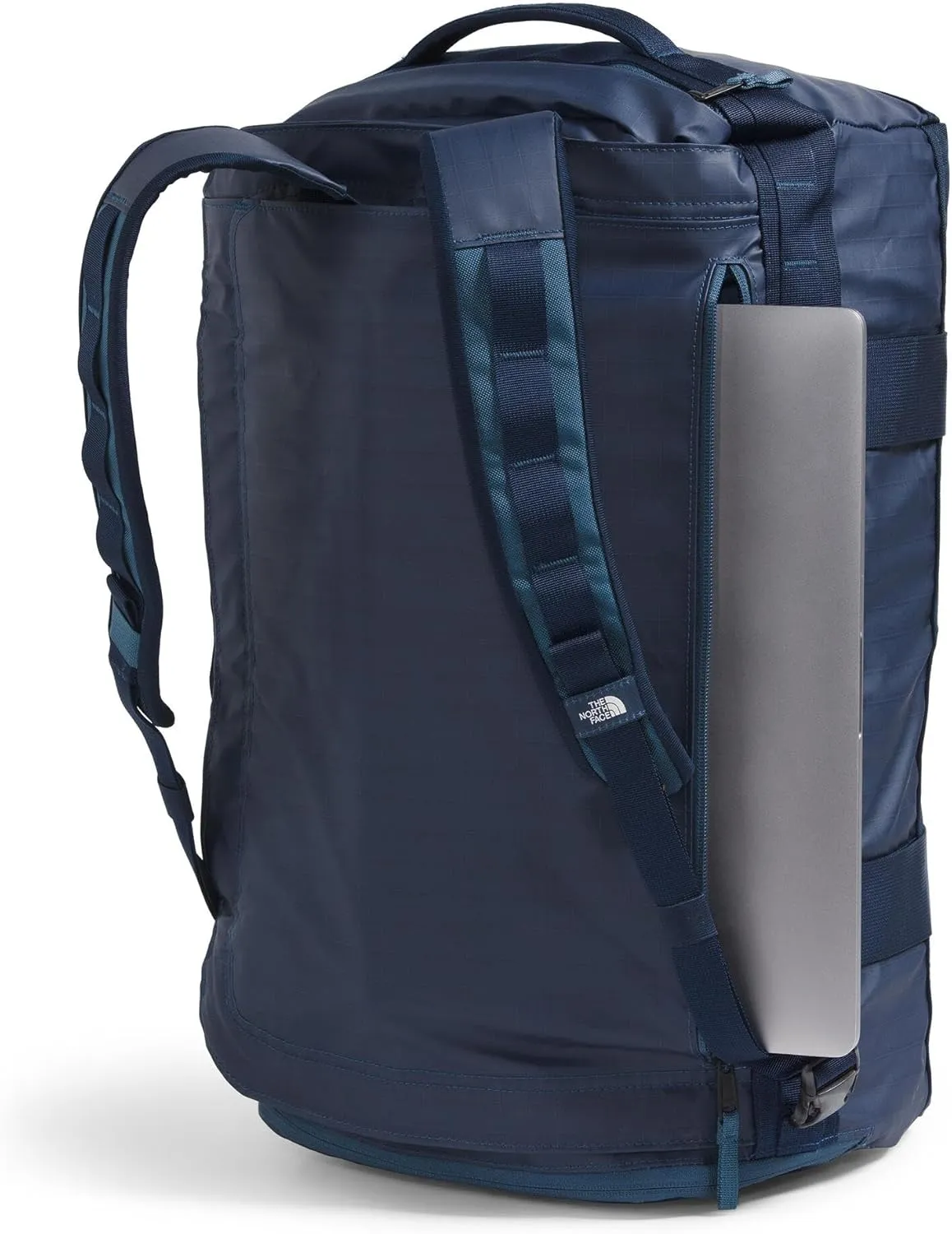 THE NORTH FACE Base Camp Voyager Duffel—42L - PFAS Free, Shady Blue/Summit Navy, One Size