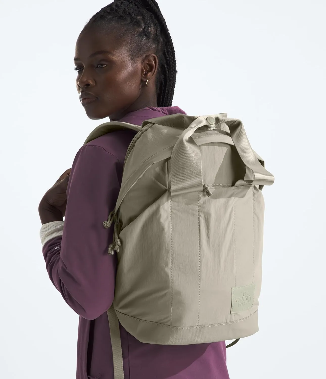THE NORTH FACE Women's Never Stop Daypack - PFAS Free, Clay Grey, One Size