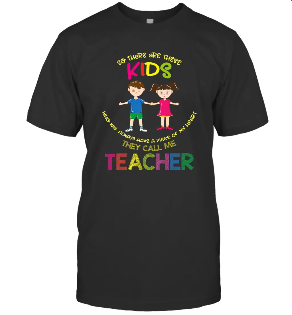 They Call Me Teacher School Kids Fun Appreciation Men's T-Shirt