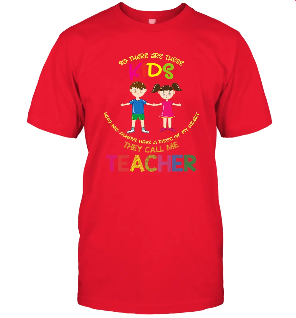 They Call Me Teacher School Kids Fun Appreciation Men's T-Shirt