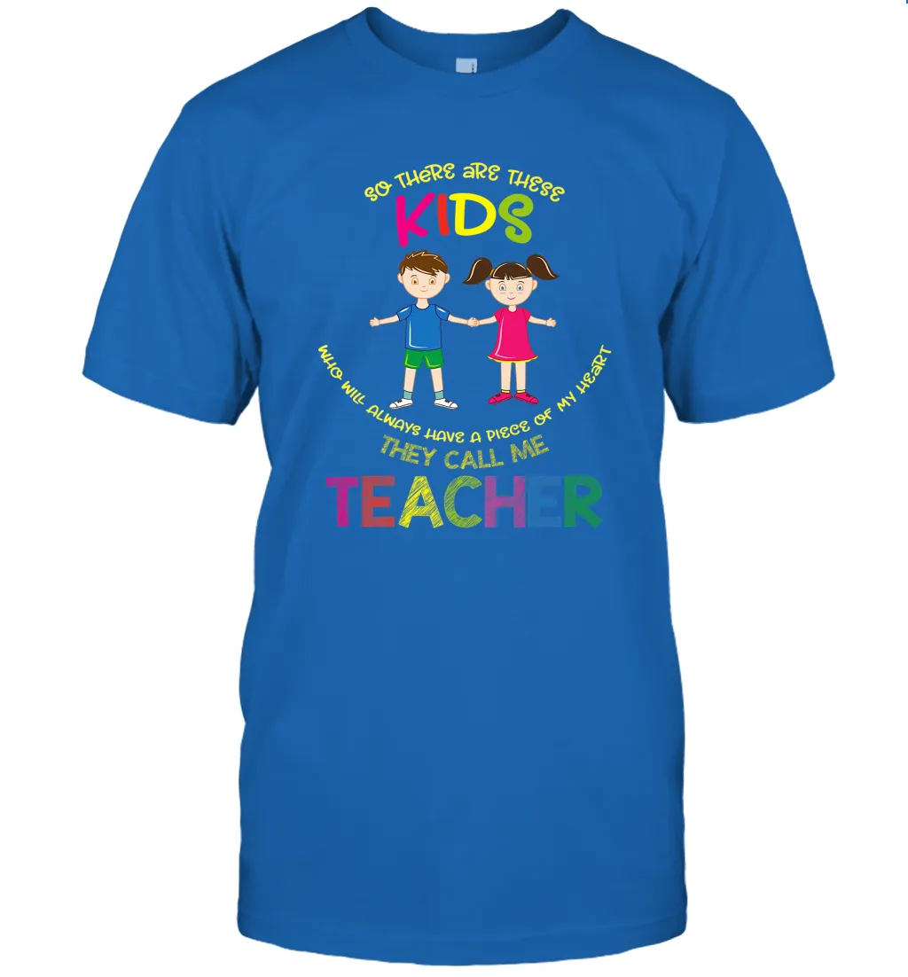 They Call Me Teacher School Kids Fun Appreciation Men's T-Shirt