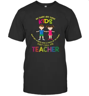 They Call Me Teacher School Kids Fun Appreciation Men's T-Shirt