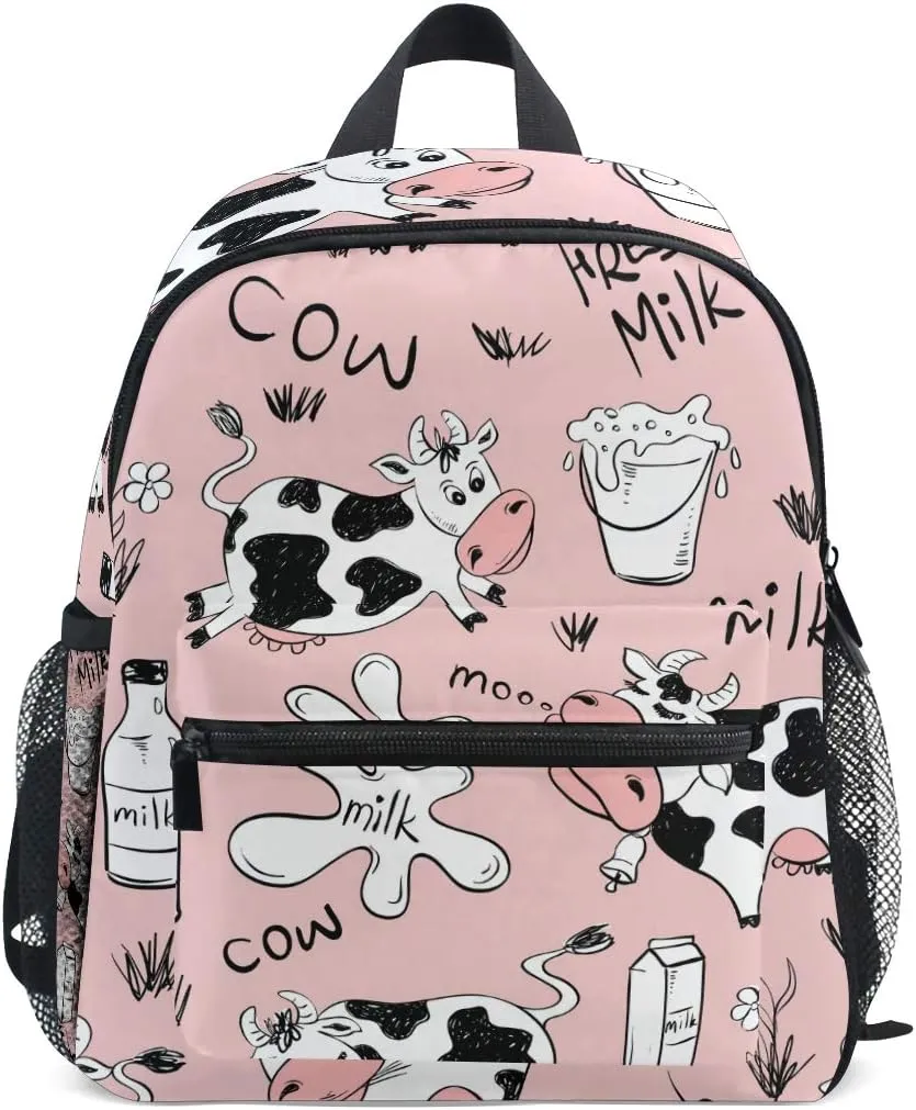 Toddler Backpack, Kids Backpack Preschool Kindergarten School Bag 12 Inch Mini Bookbag Casual Daypack for Boys Girls Children