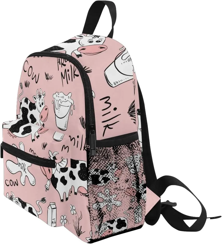 Toddler Backpack, Kids Backpack Preschool Kindergarten School Bag 12 Inch Mini Bookbag Casual Daypack for Boys Girls Children