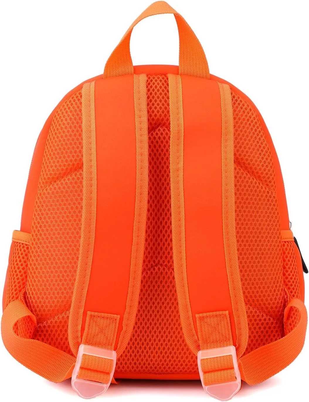 Toddler Backpack Neoprene Zoo Kids Casual Backpack Water Resistance Kindergarten Preschool Bags for Little Boys Girls (Fox Orange)