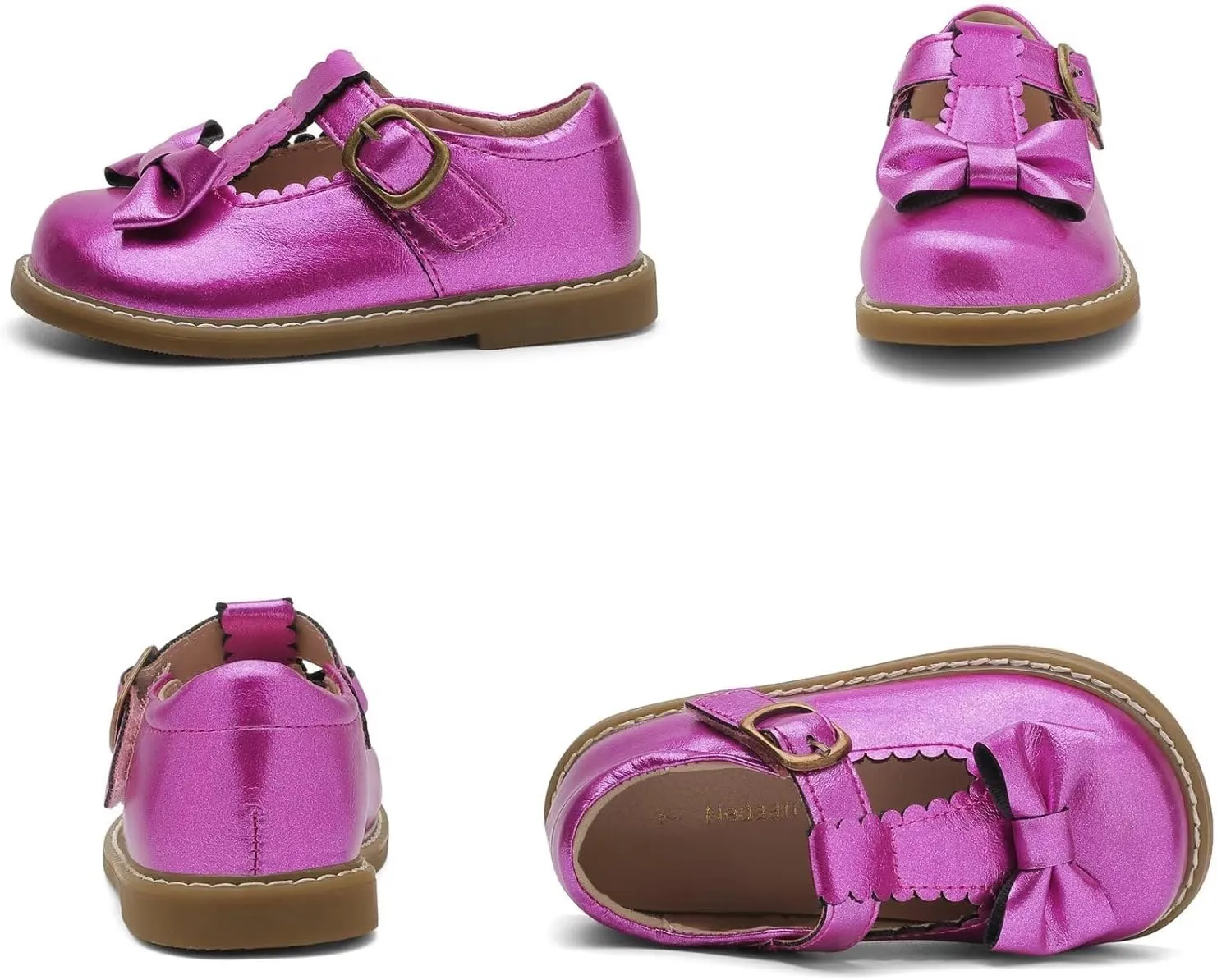 Toddler Girl Mary Jane Dress Shoes-Little Girls School Uniform Shoes