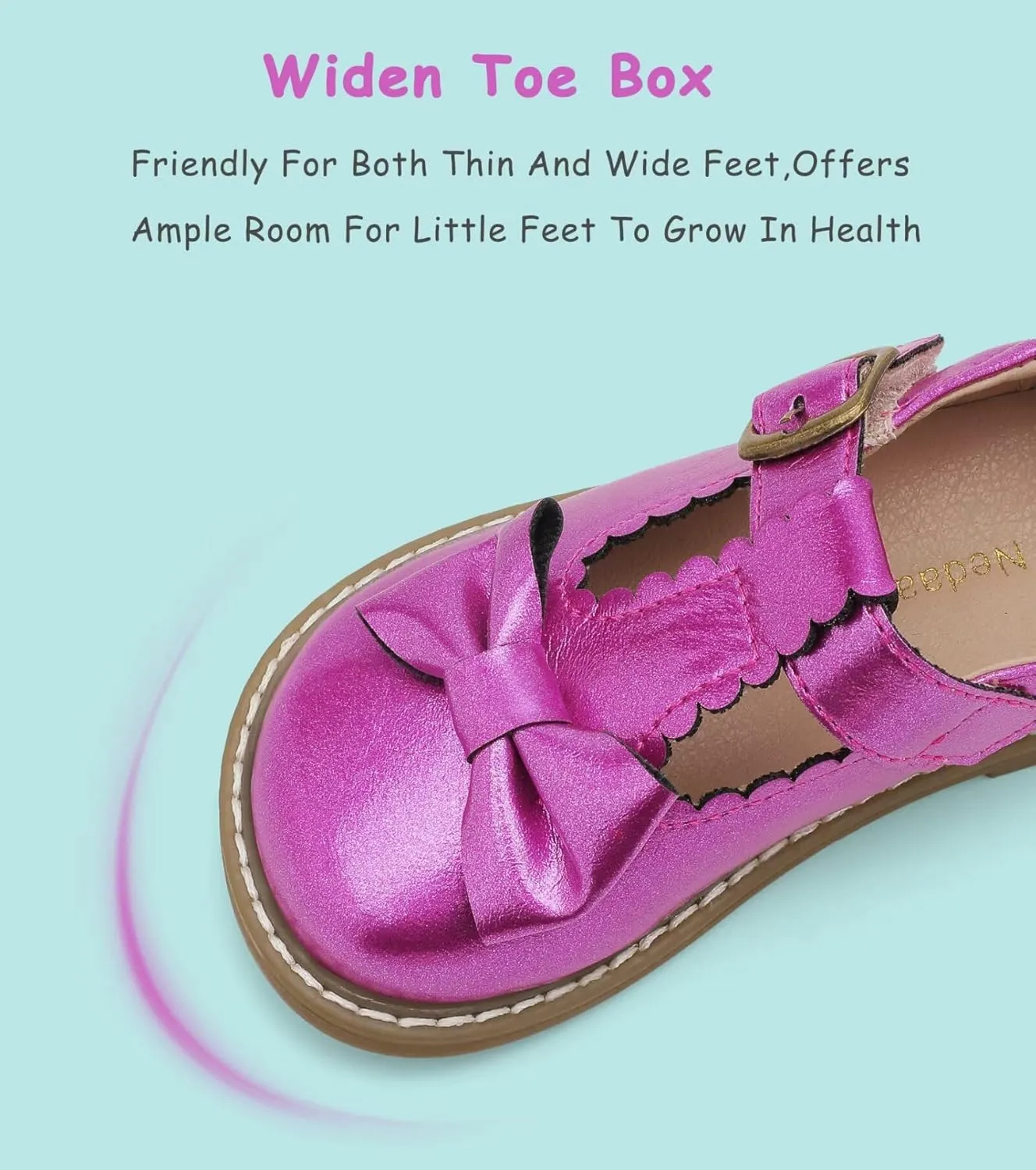 Toddler Girl Mary Jane Dress Shoes-Little Girls School Uniform Shoes