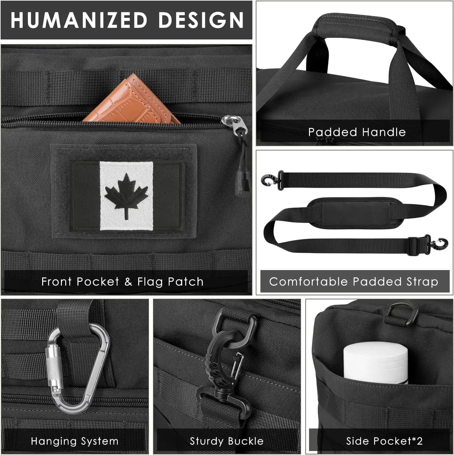 Toiletry & Travel Travel, – Sports Wet Duffle Bag Carry-On for Overnight Men Compartment, with Tactical Bag – for Shoe Weekender Bag & Outdoor Refund policy Pocket Gym Bag Act quickly Military-Style ETRONIK