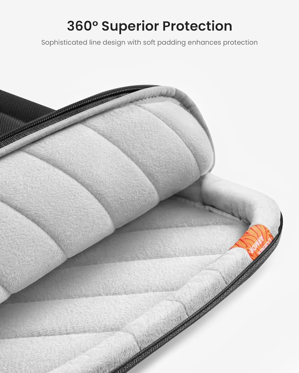 tomtoc 360 Protective Laptop Shoulder Bag for 13-inch 2025 MacBook Air M4/A3240, M3/A3113, M2/A2681, M1/A2337, MacBook Pro M2/A2686 M1/A2338, Water-Resistant Laptop Accessory Carrying Case Sleeve