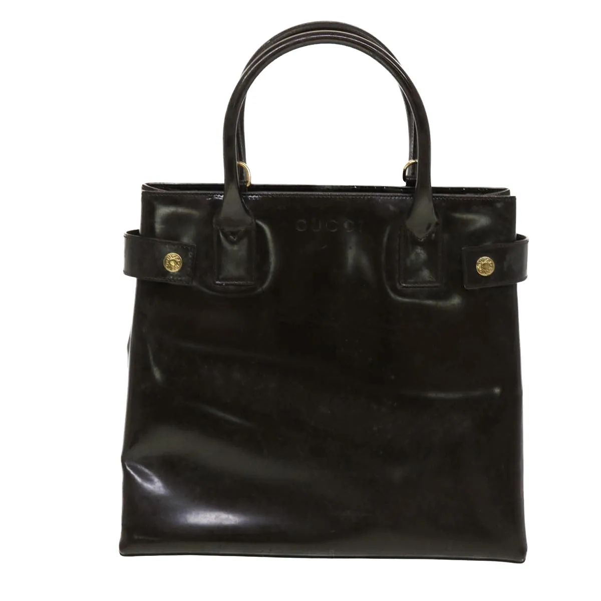 Top-notch service 2way Discounted rates Brown Leather 00011180503 Hand  Bag ti1151 GUCCI Shoulder Bag