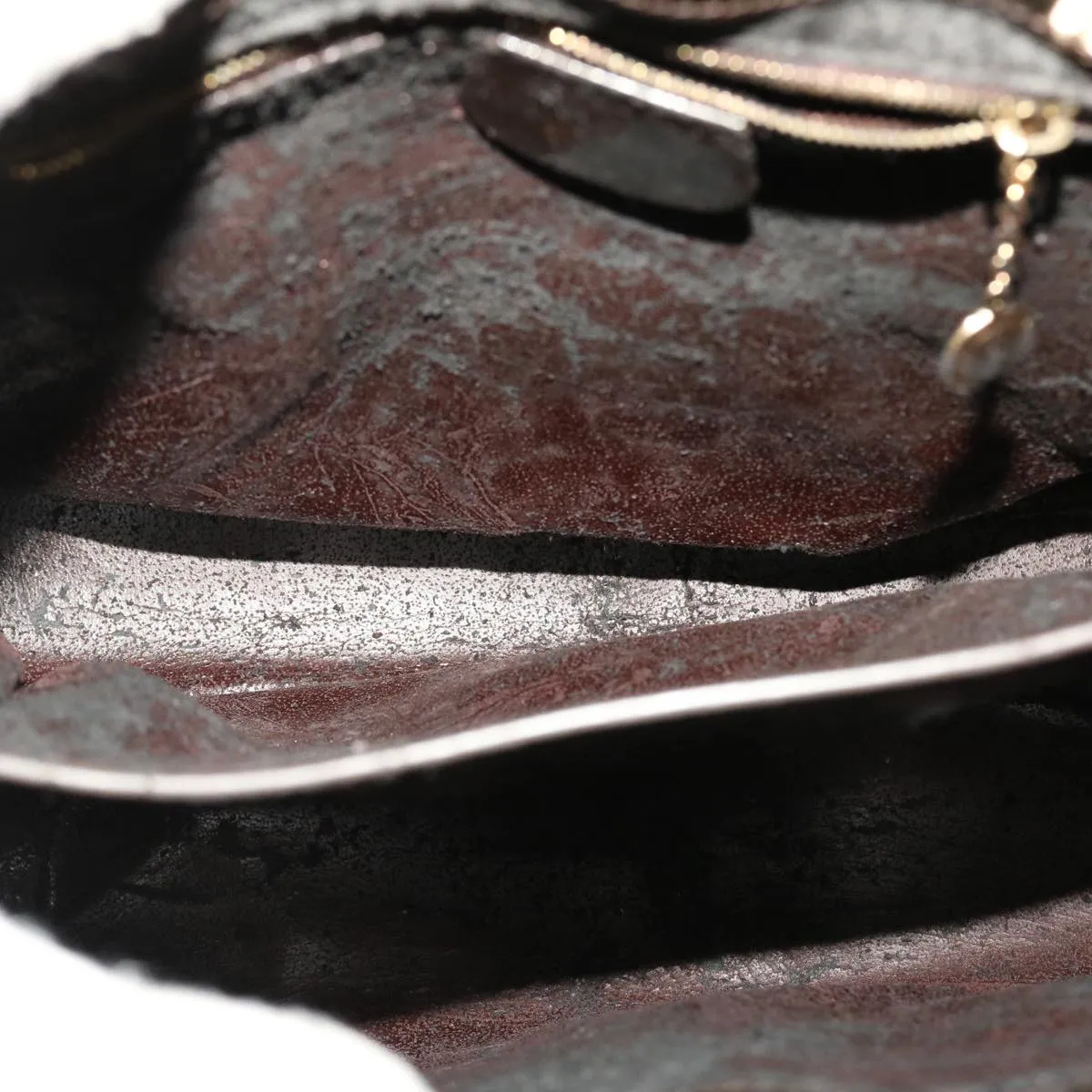 Top-notch service 2way Discounted rates Brown Leather 00011180503 Hand  Bag ti1151 GUCCI Shoulder Bag
