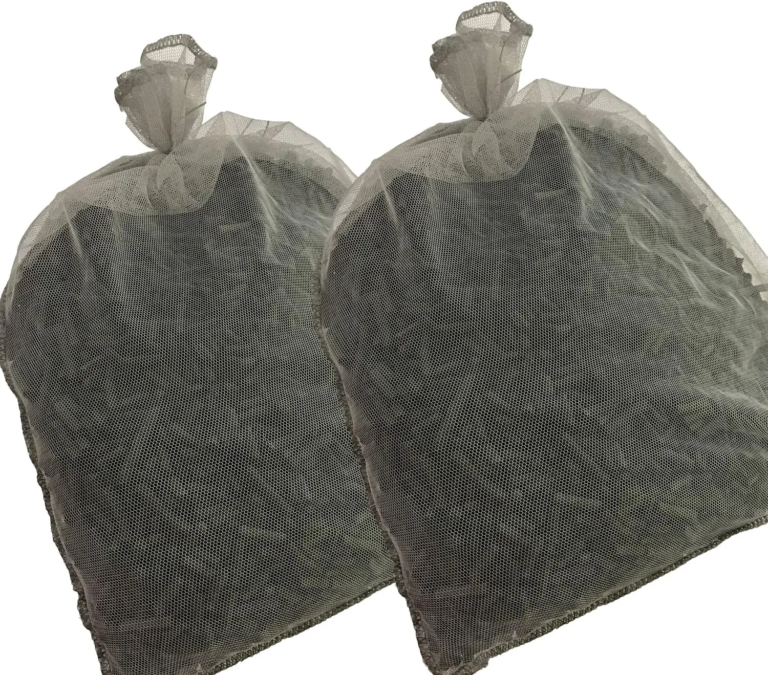 TopDogFilters Activated Carbon Pellets Filter Media Bulk in Mesh Bag 5 10 15 20 25 50 Pounds for Aquarium Pond Filters (10 lbs (2 Bags))