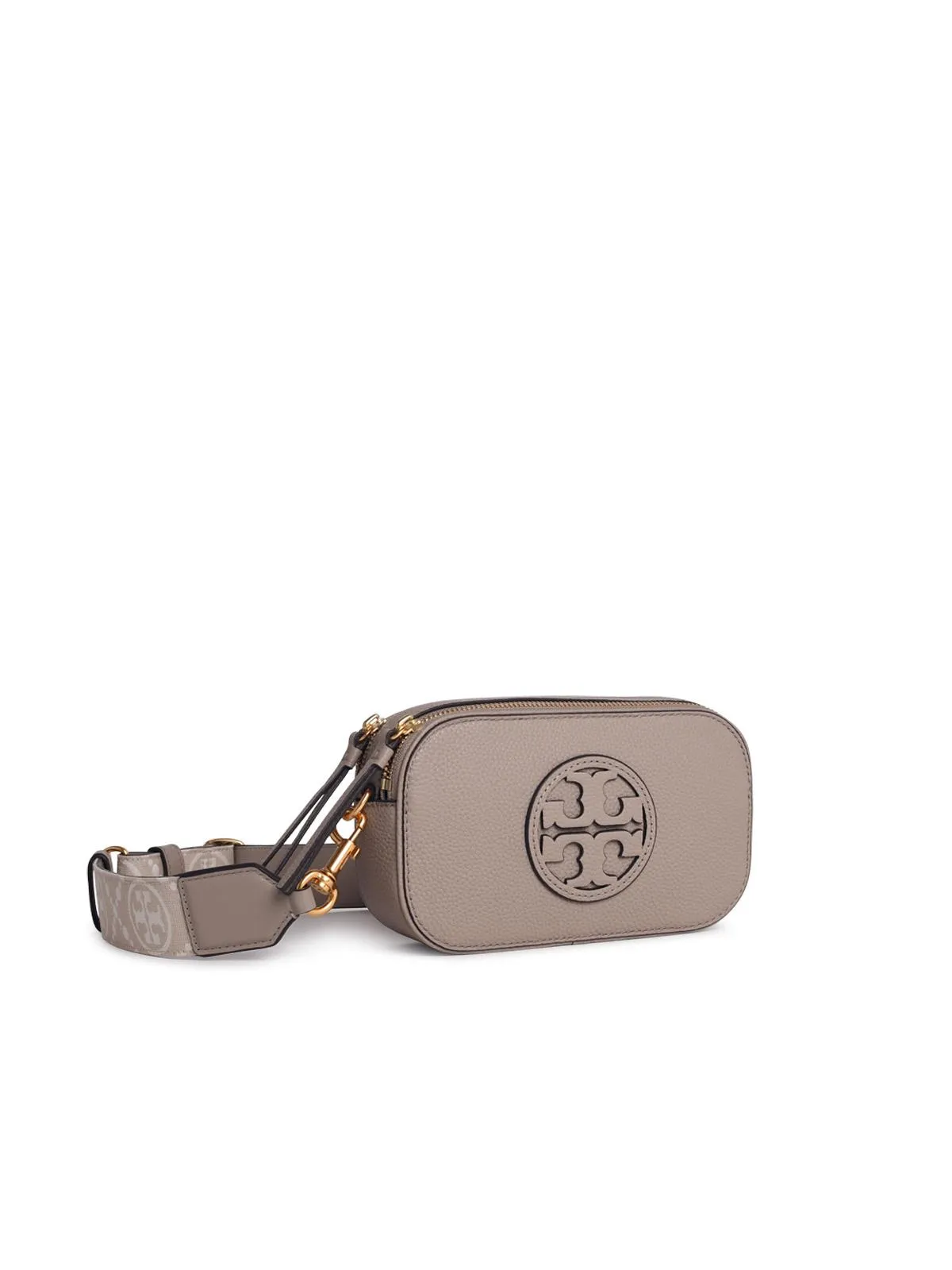 Tory Burch 'Miller' Mini Lear Camera Bag Nude