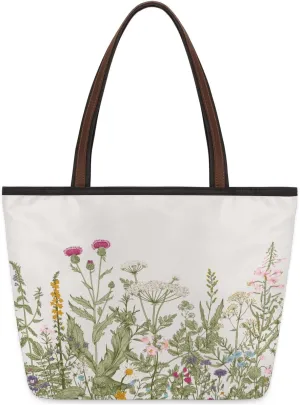 Tote Bag for Women with Zipper Large Capacity Top Handle Casual Shoulder Bag Handbag Reusable Shopping