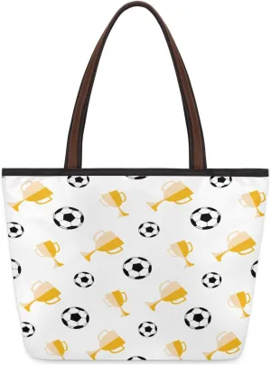Tote Bag for Women with Zipper Large Capacity Top Handle Casual Shoulder Bag Handbag Reusable Shopping