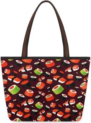 Tote Bag for Women with Zipper Large Capacity Top Handle Casual Shoulder Bag Handbag Reusable Shopping