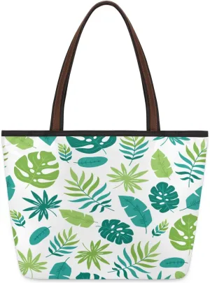Tote Bag for Women with Zipper Large Capacity Top Handle Casual Shoulder Bag Handbag Reusable Shopping