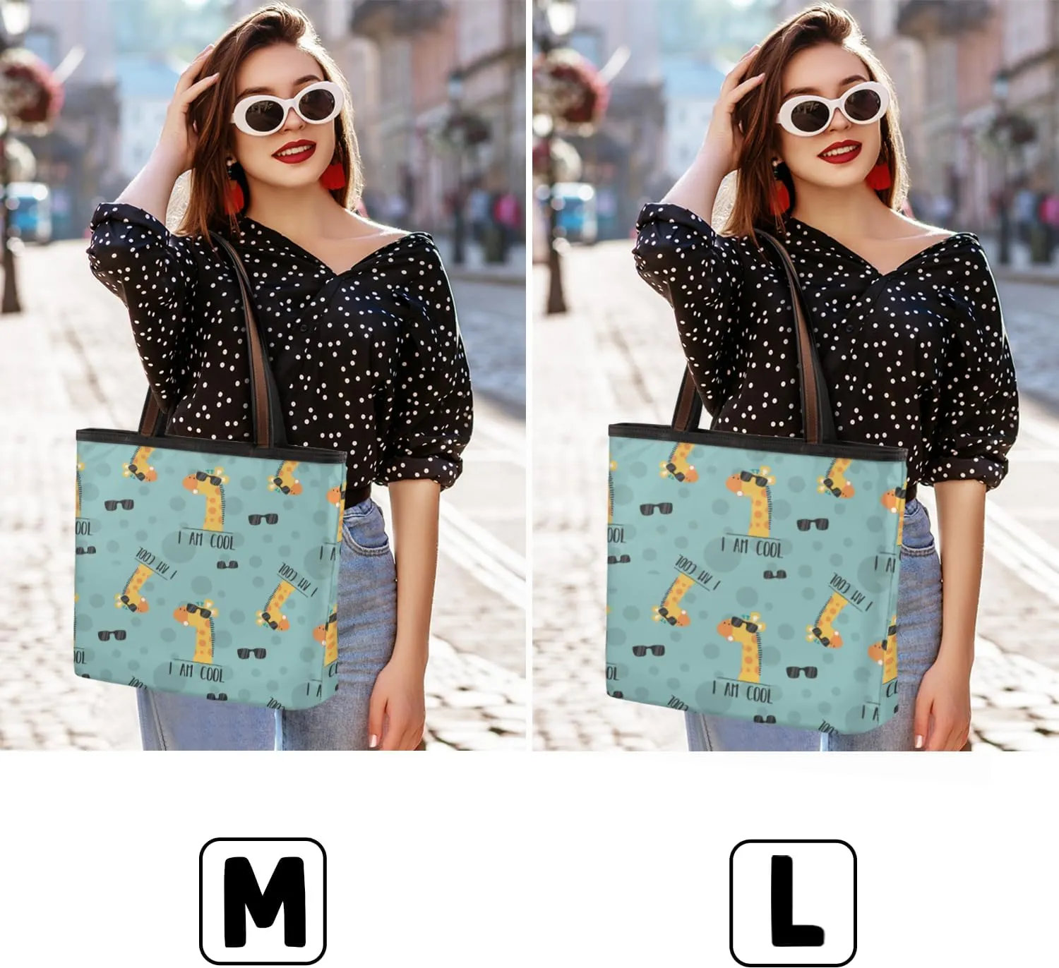 Tote Bag for Women with Zipper Large Capacity Top Handle Casual Shoulder Bag Handbag Reusable Shopping