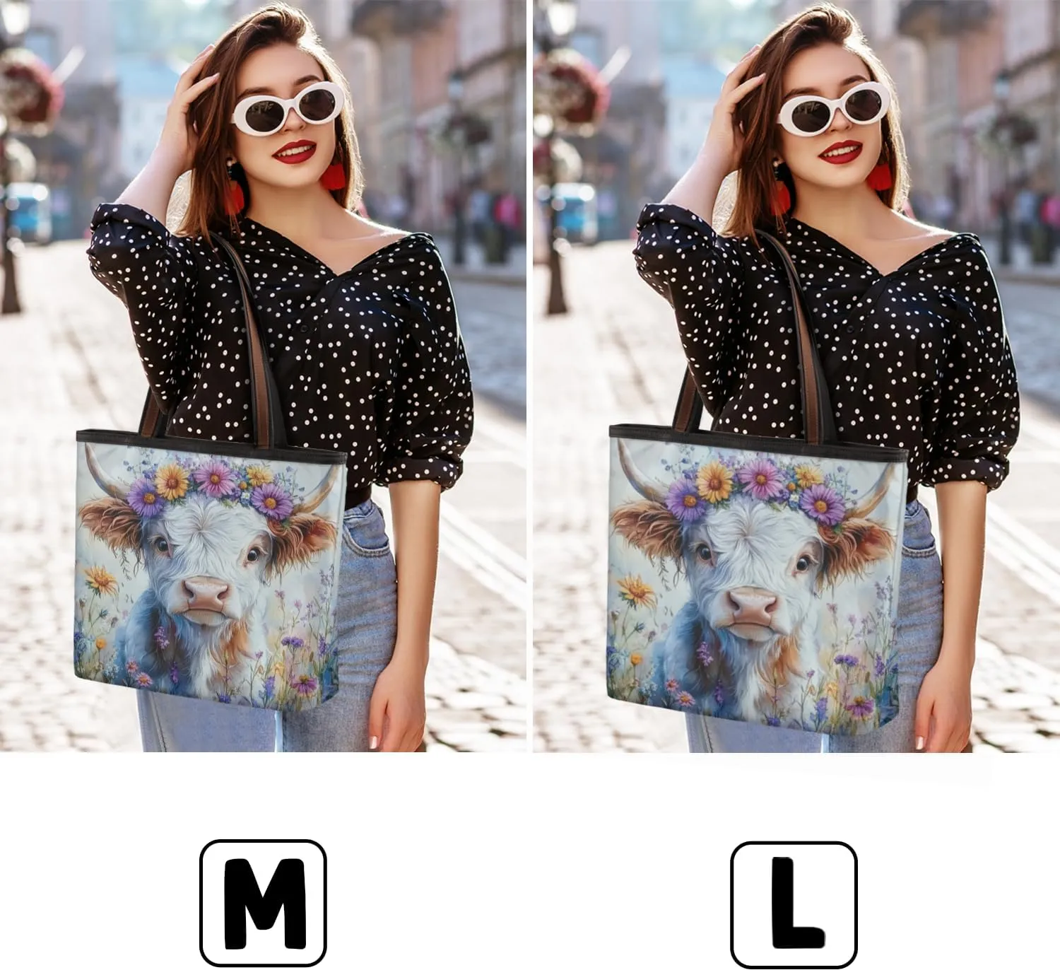 Tote Bag for Women with Zipper Large Capacity Top Handle Casual Shoulder Bag Handbag Reusable Shopping