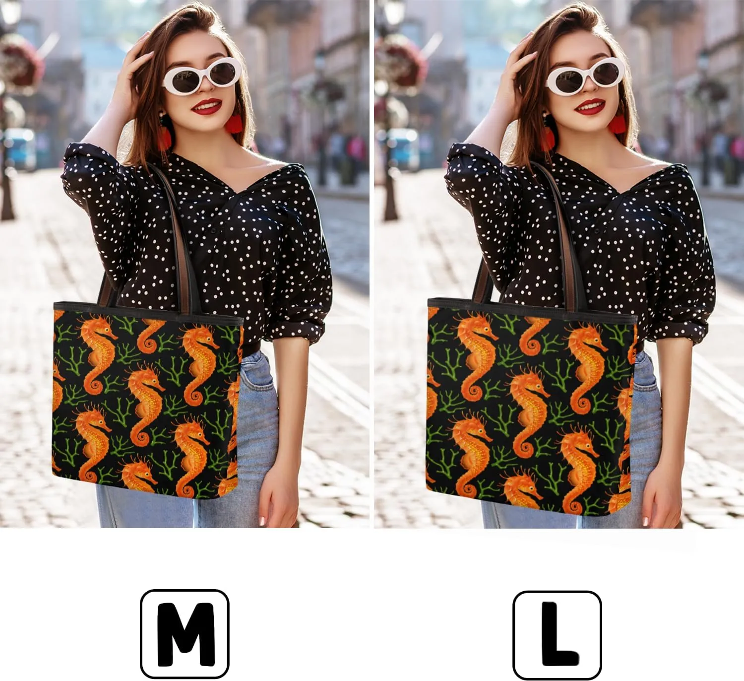 Tote Bag for Women with Zipper Large Capacity Top Handle Casual Shoulder Bag Handbag Reusable Shopping