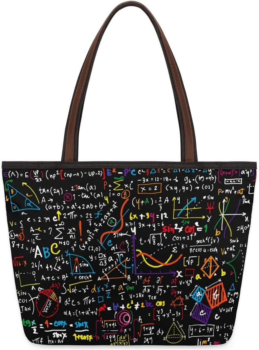 Tote Bag for Women with Zipper Large Capacity Top Handle Casual Shoulder Bag Handbag Reusable Shopping